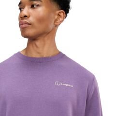 M LOGO CREW LIGHT PUR/PUR