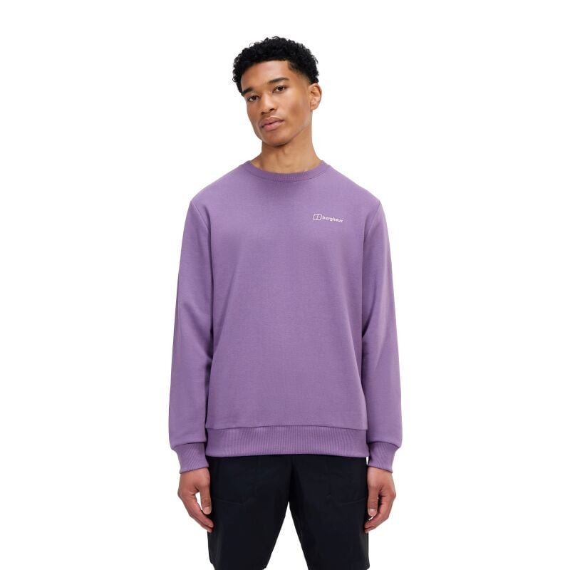 M LOGO CREW LIGHT PUR/PUR