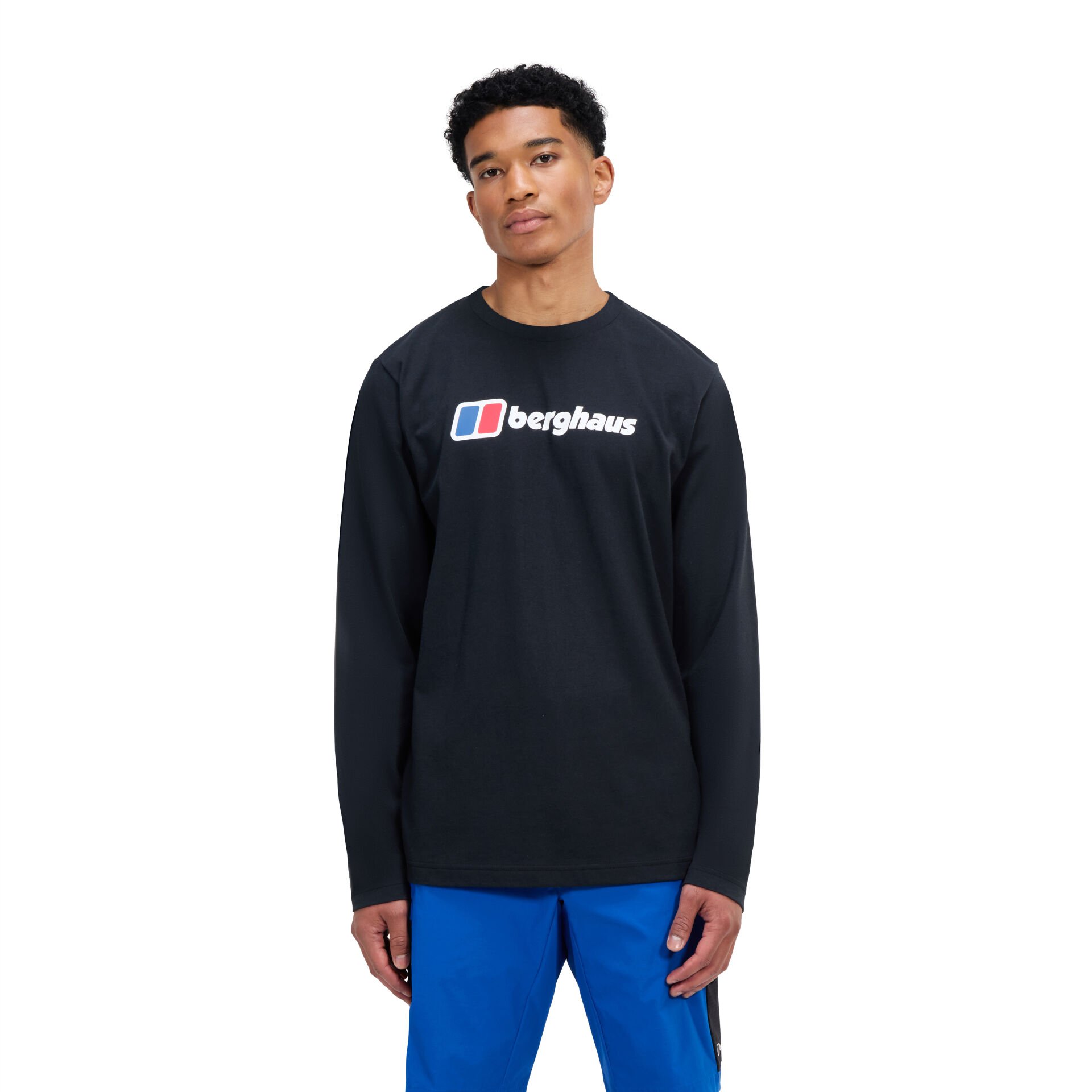 M Berghaus Big Logo LS Tee
