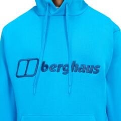 M LOGO HOODY LIGHT BLU/BLU