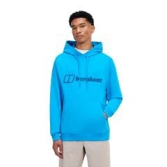 M LOGO HOODY LIGHT BLU/BLU